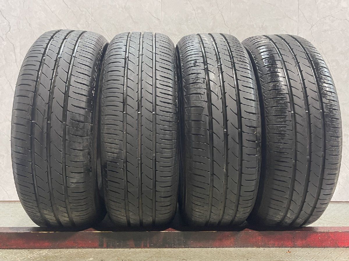 【走行短め】TOYO NANOENERGY 3 plus 195/65R15 15インチ 夏タイヤ 4本 24年製 カローラツーリング プリウス ノア ヴォクシー等　(KTB354) クレジットカード QRコード決済可能 走行短め】TOYO NANOENERGY 3 plus 195/65R15 15インチ 夏タイヤ 4本