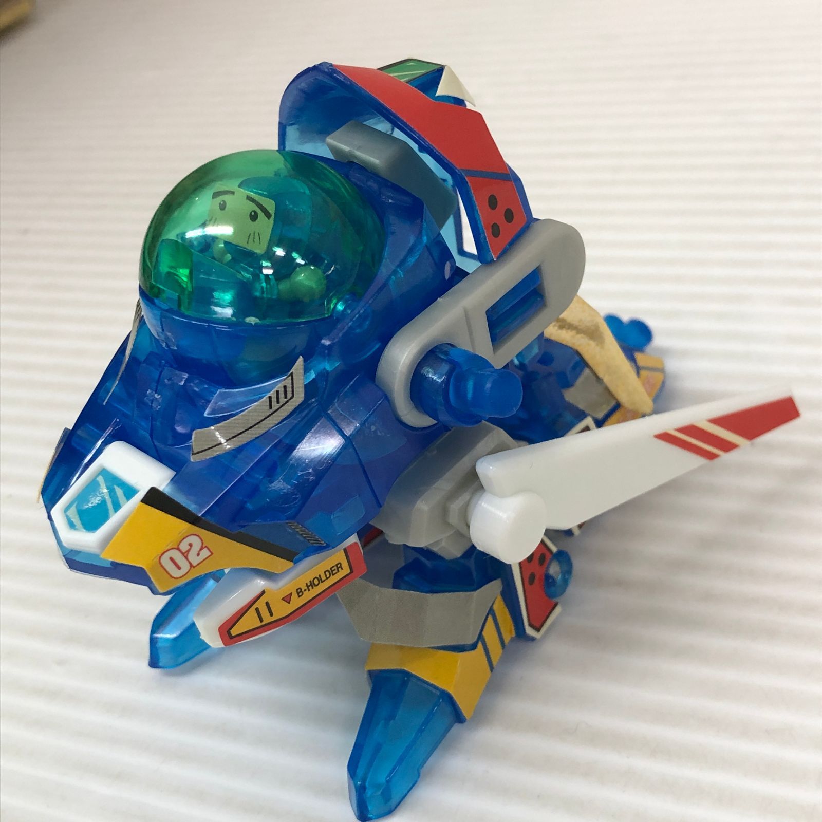 ジャンク品】Bビーダマン 爆外伝 超ビーダアーマー セイントドラゴン