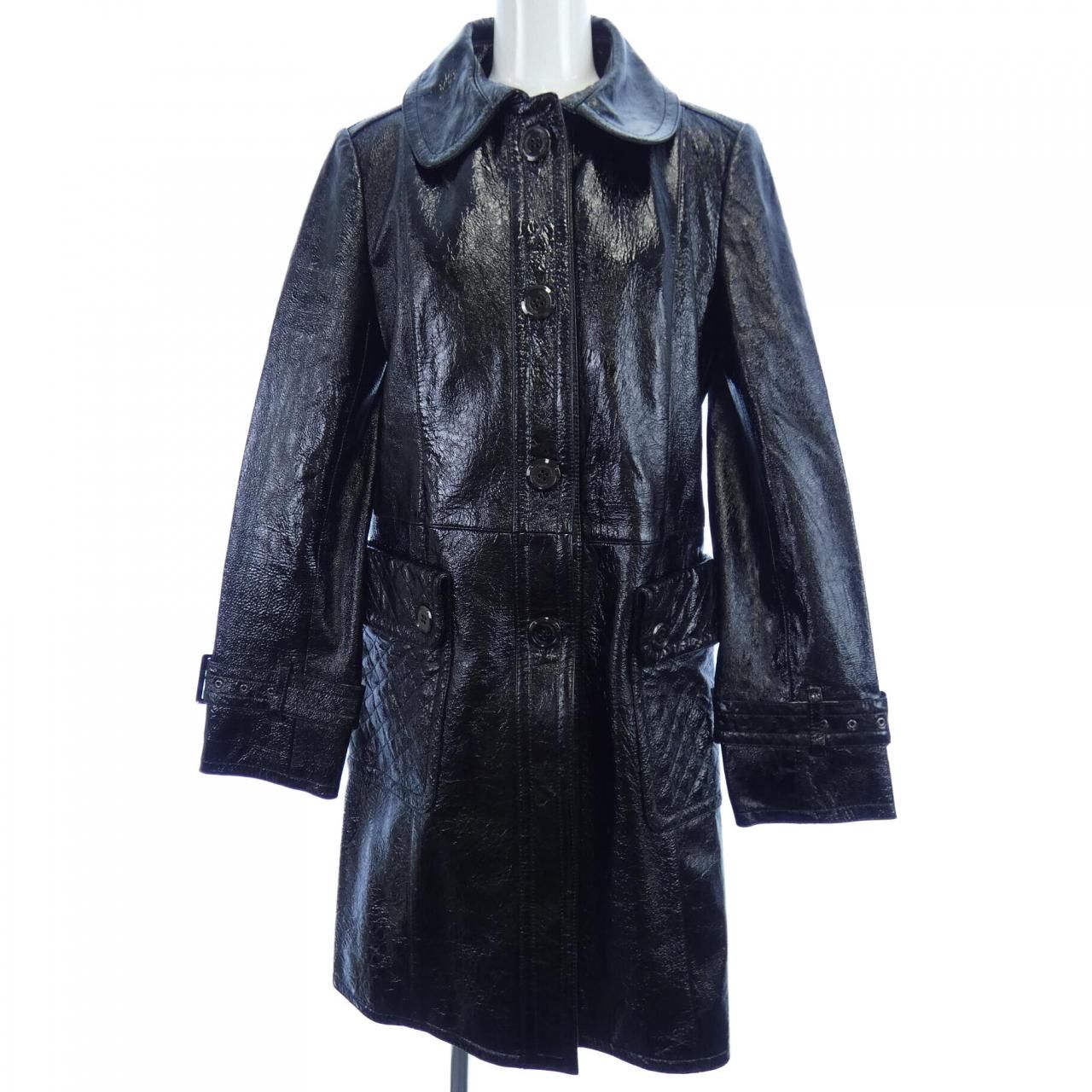 バーバリーロンドン BURBERRY LONDON レザーコート - メルカリ