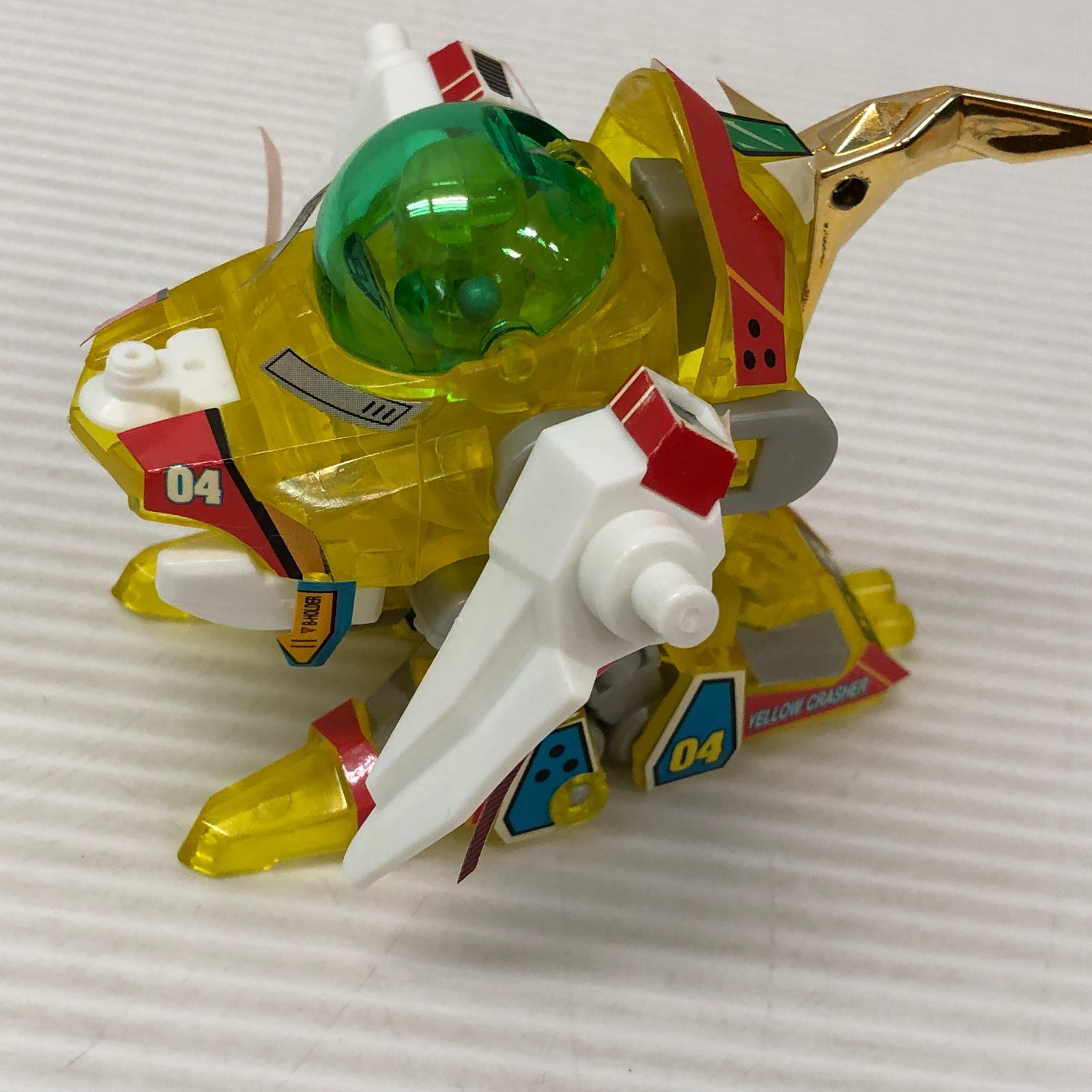 ジャンク品】Bビーダマン 爆外伝 超ビーダアーマー セイントドラゴン