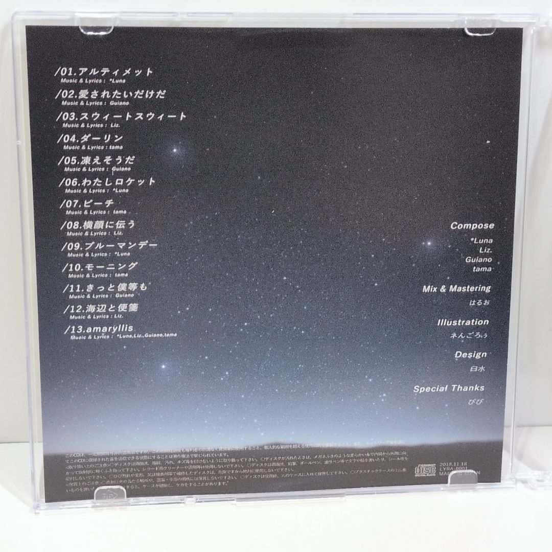 amaryllis Luna tama Liz guiano ボーカロイド VOCALOID