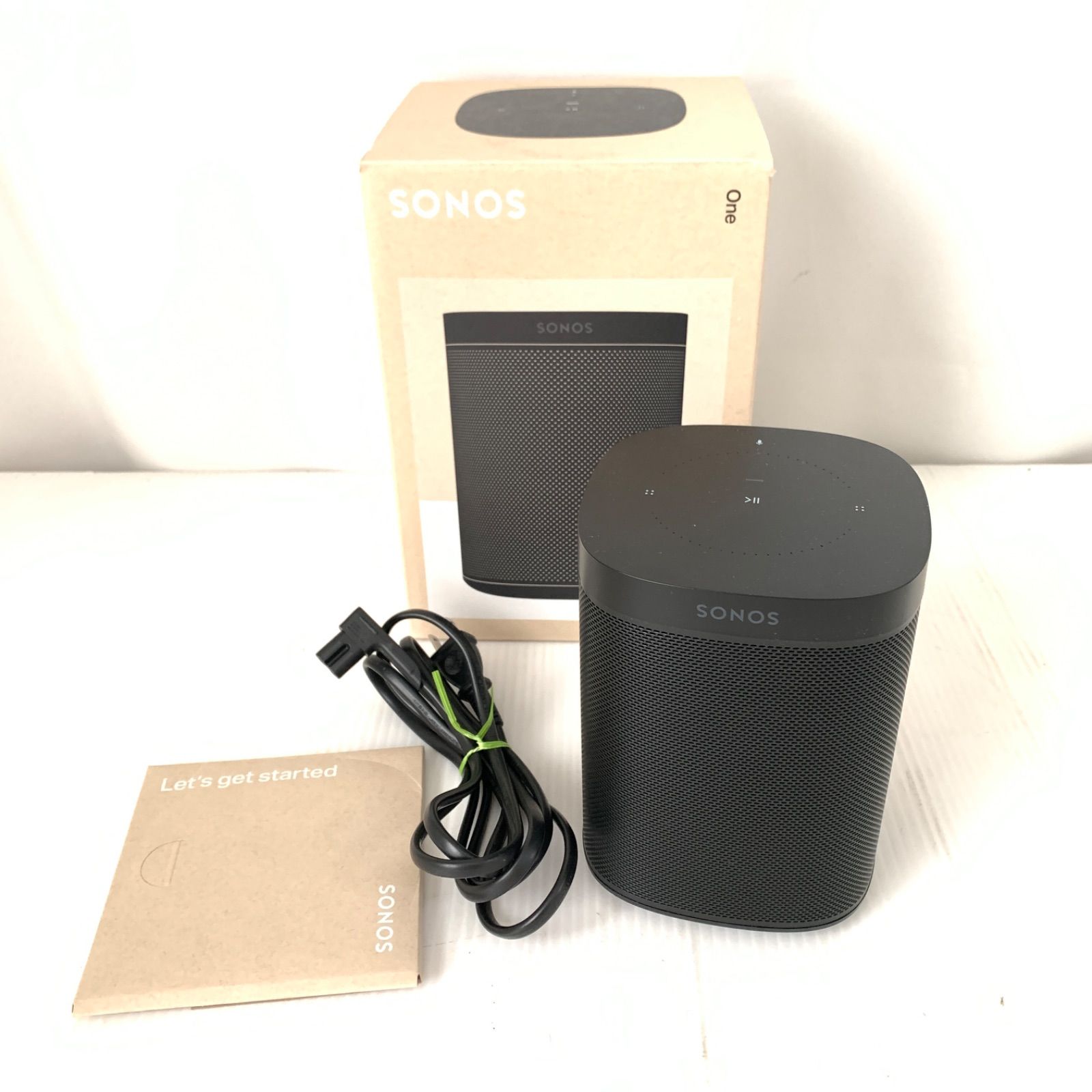 中古】SONOS ONE （GEN2）ワイヤレススピーカー ONEG2JP1BLK M80115-1