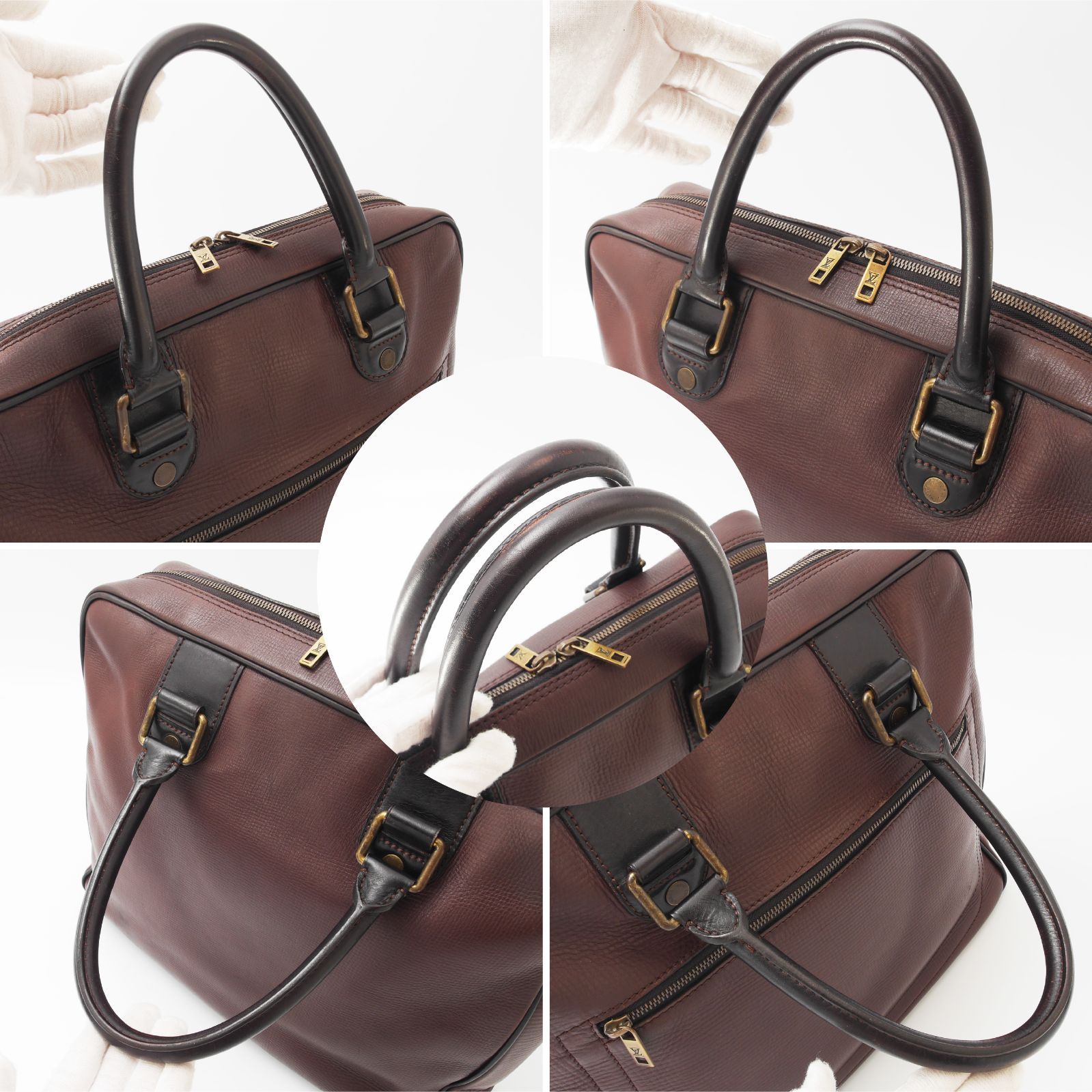 【極美品】ルイヴィトン ユタ ユーロン カフェ A4可 ブリーフケース ビジネス 極美品】 ルイヴィトン ユタ ユーロン ビジネスバッグ ブリーフケース