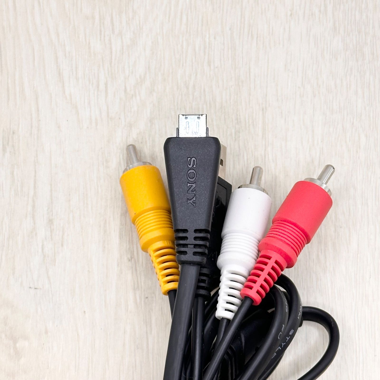 VMC-MD3 SONY ソニー 純正 TYPE3 マルチ端子 USB AVケーブル 3色RCA