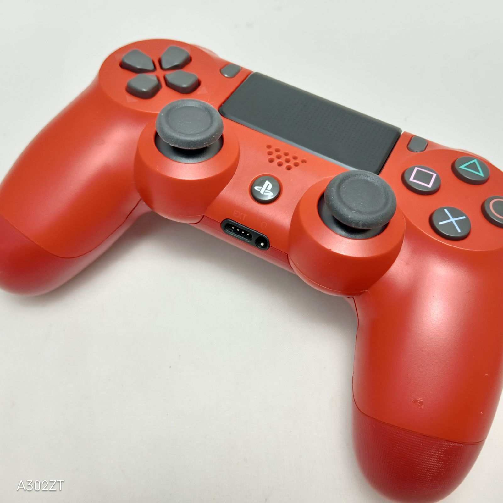 PS4 純正コントローラー DualShock4 整備済・完動品 レッド 後期型CUH
