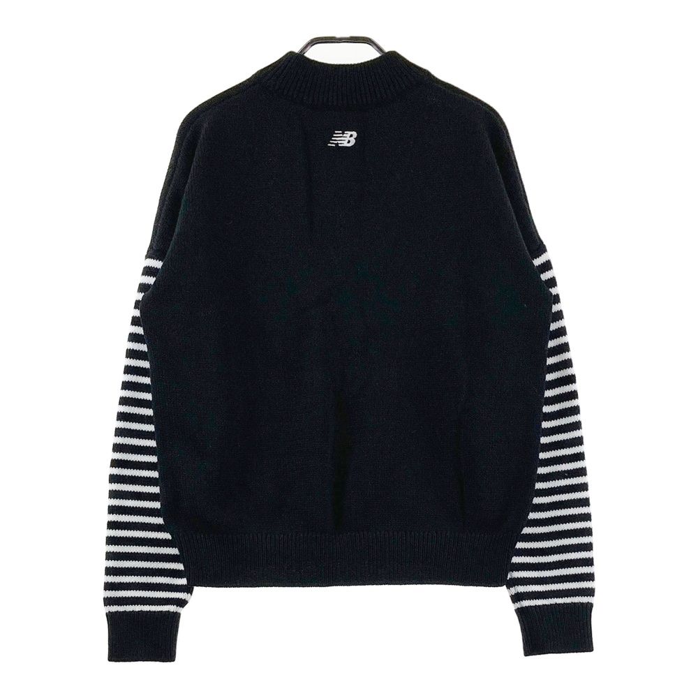 【美品】New Balance Golf ニット レディース　サイズ2 サイズ：2 NEW BALANCE GOLF ニューバランス ニット セーター ブラック