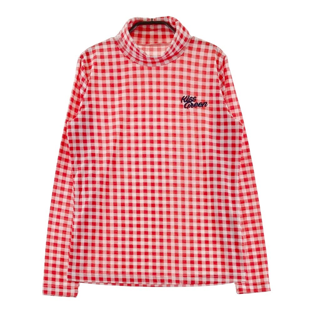 Kiss on the green セットアップ サイドライン 赤 スウェット Kiss on the green セットアップ サイドライン 赤 スウェット ゴルフ