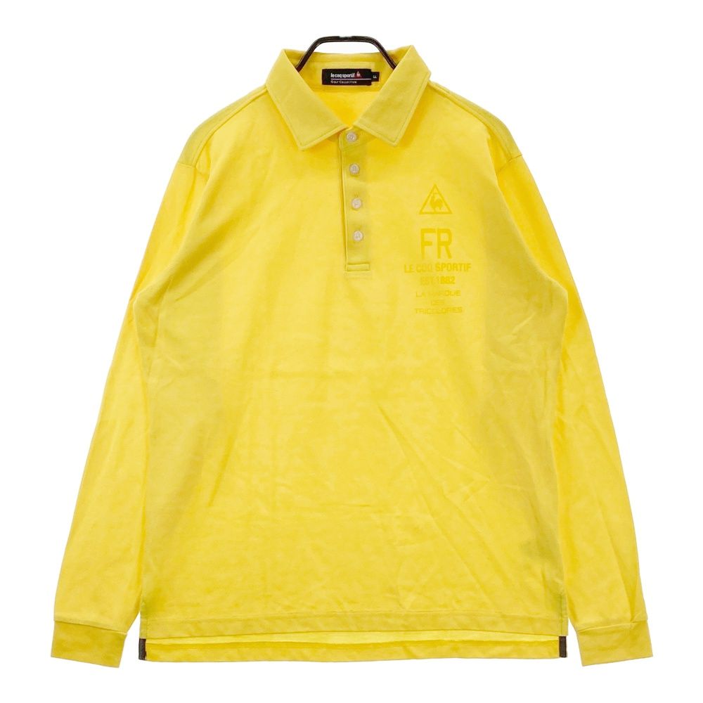 sportif coq LL le イエロー - ルコックゴルフ GOLF ゴルフ メンズ Le