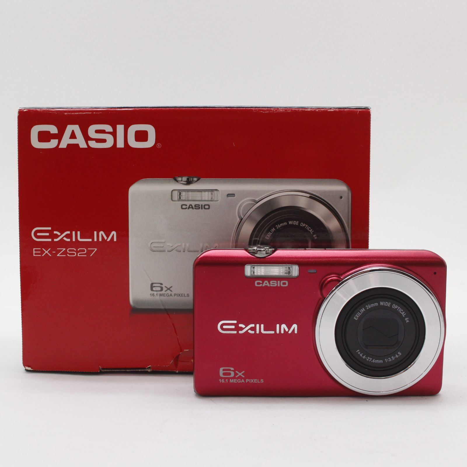 訳あり】CASIO EX-ZS27 - メルカリ