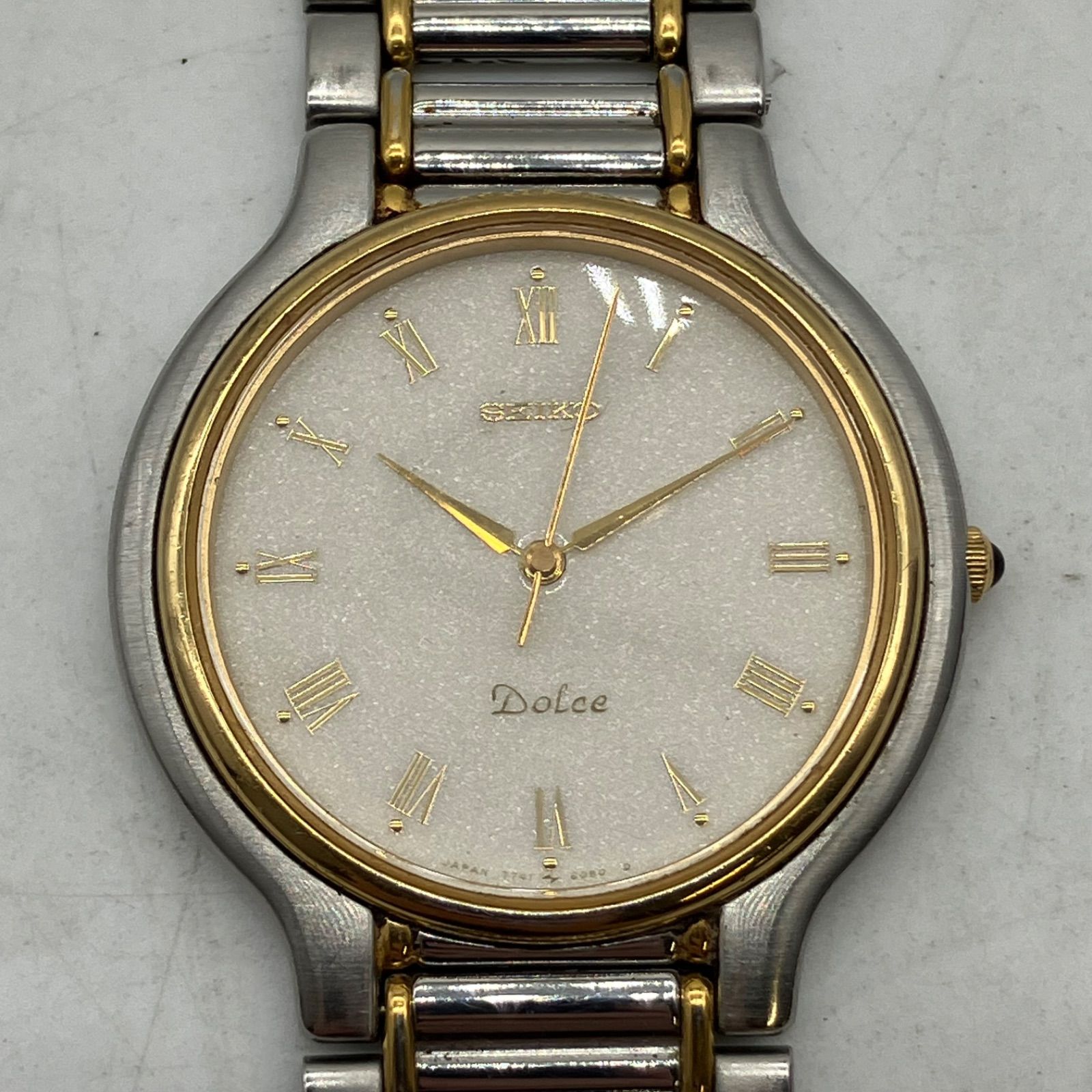 HDN408【お買い得】SEIKO 腕時計 Dolce ゴールド×シルバー系 - メルカリ