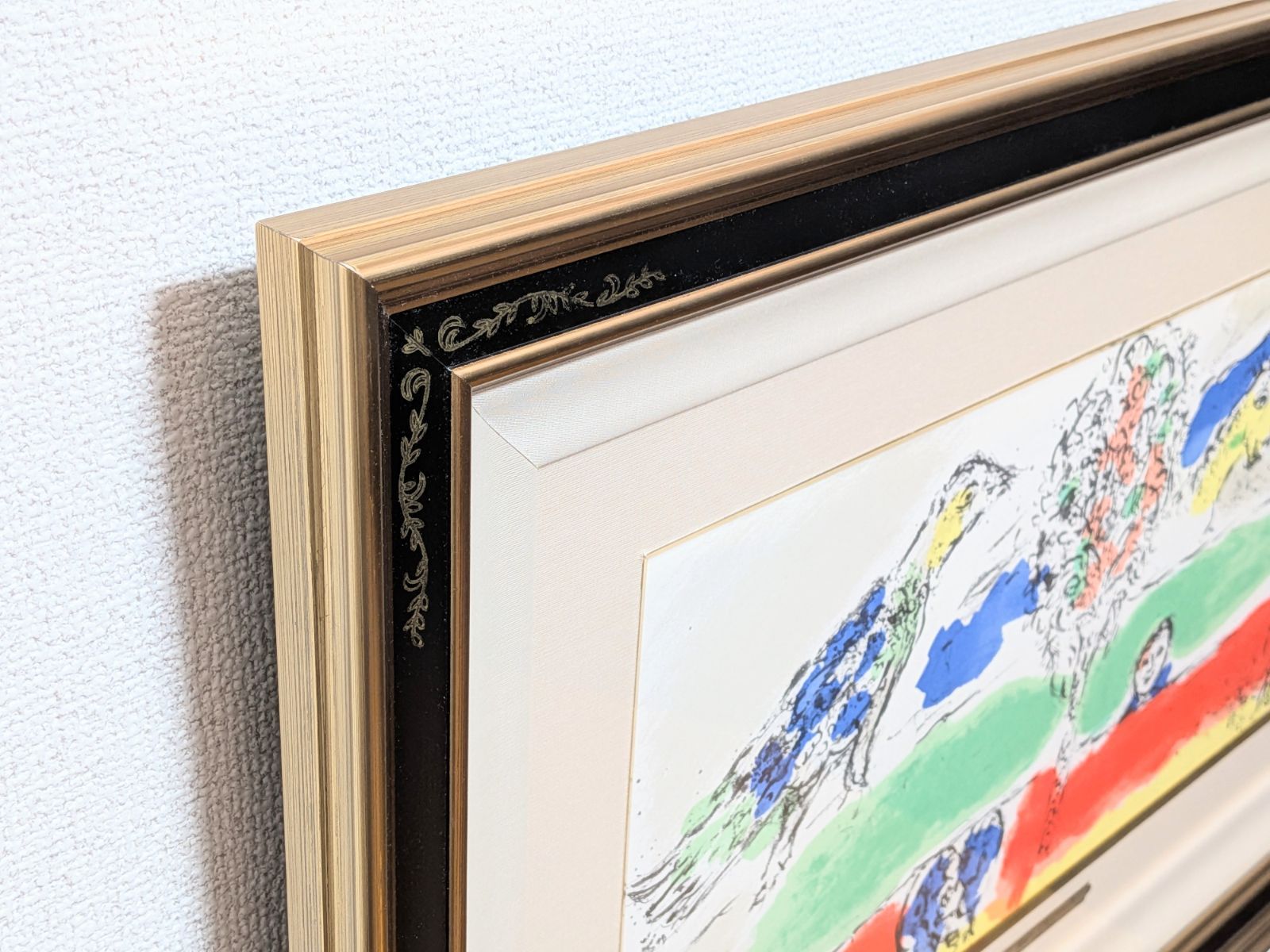 マルク・シャガール「緑の河」リトグラフ 1974年制作 真作 - メルカリ