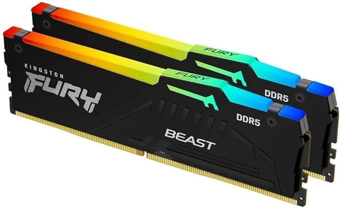 Kingston FURY Beast DDR5 RGB EXPO 16GB (2x8GB) 6000MT/s DDR5 CL36