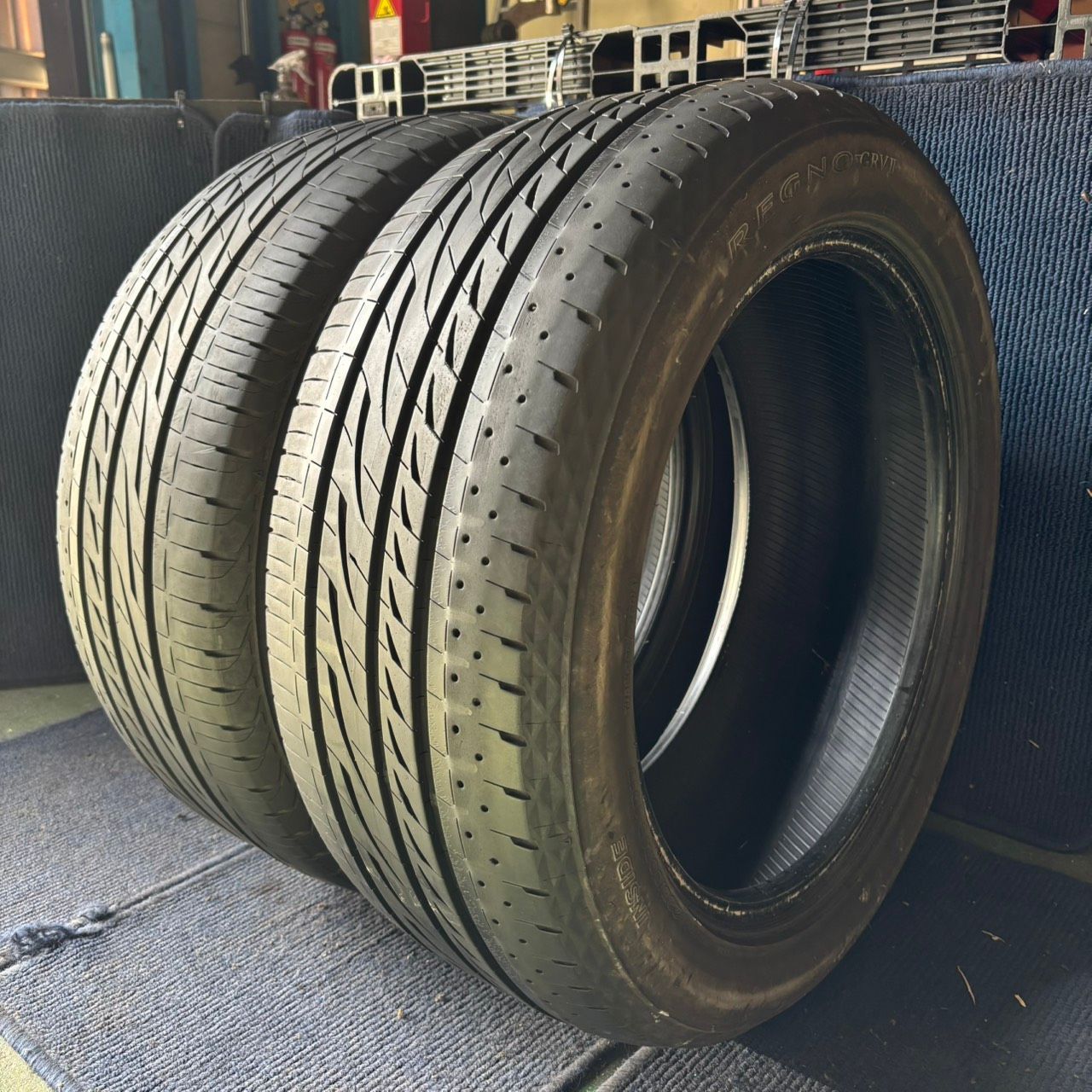 ☆送料無料☆【2023年製造】【溝7~8分山】BRIDGESTONE REGNO GRV2 2本