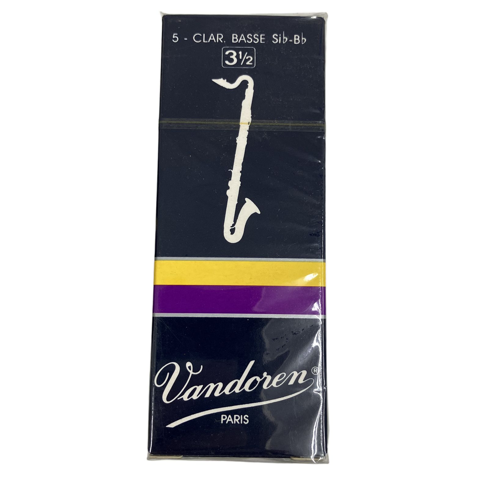 Vandoren バンドーレン CR1235 バスクラリネット リード 青箱 3 1/2 11