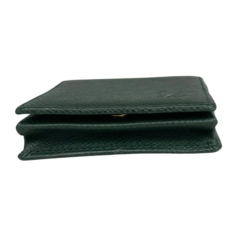 美品】ルイヴィトン タイガ ポルトモネ ボワット 小銭入れ グリーン 緑