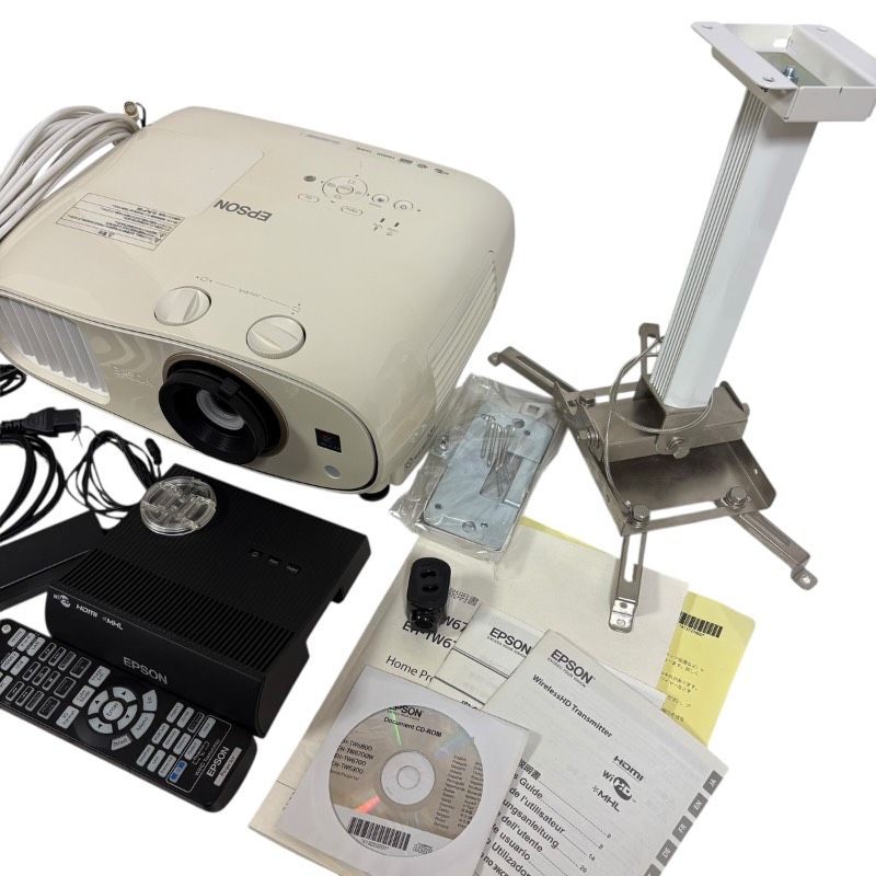 簡易動作確認済み】EPSON エプソン EH-TW6700W ホームプロジェクター