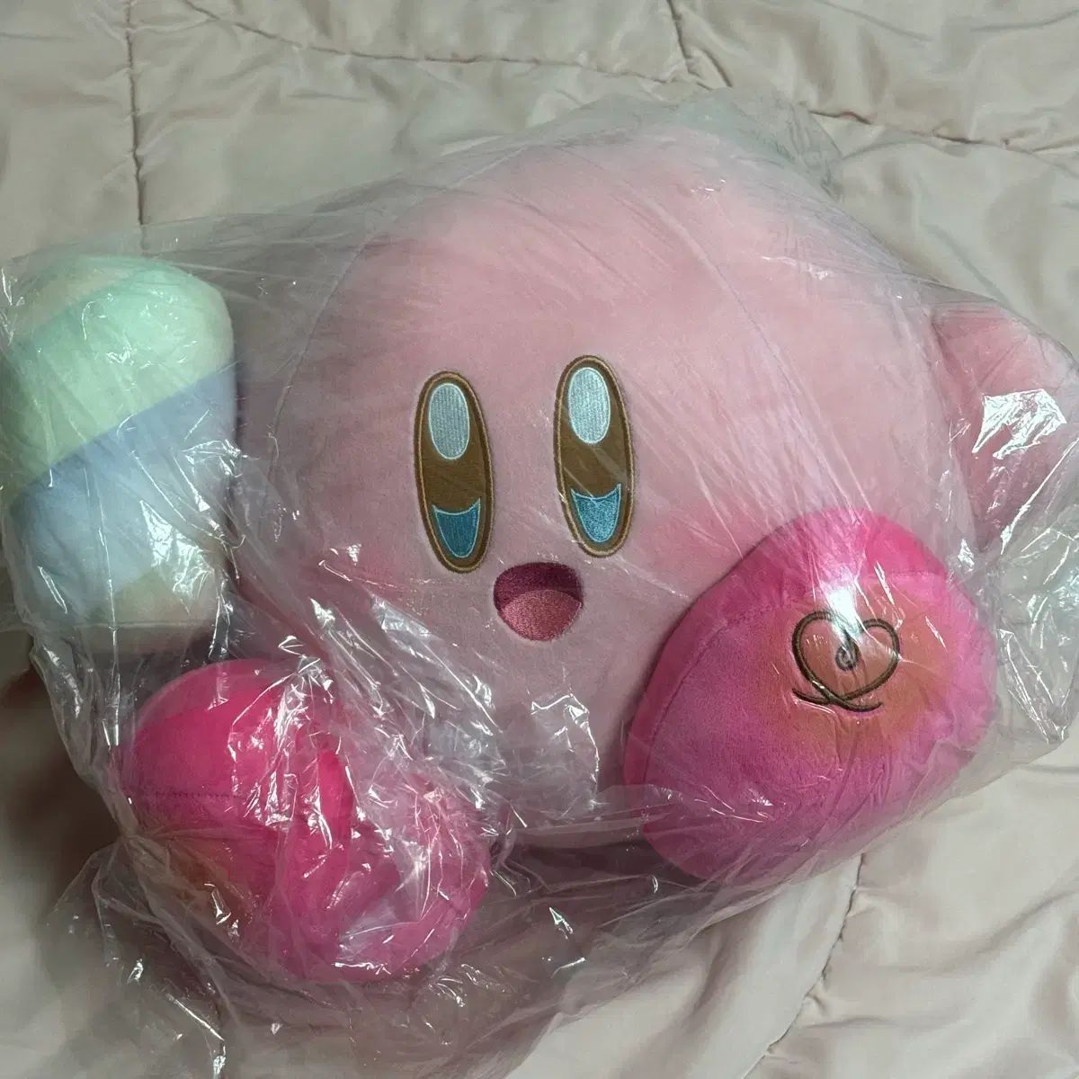 日本正規品 タグ付き オンライン 星のカービィ マシュマロ ぬいぐるみ