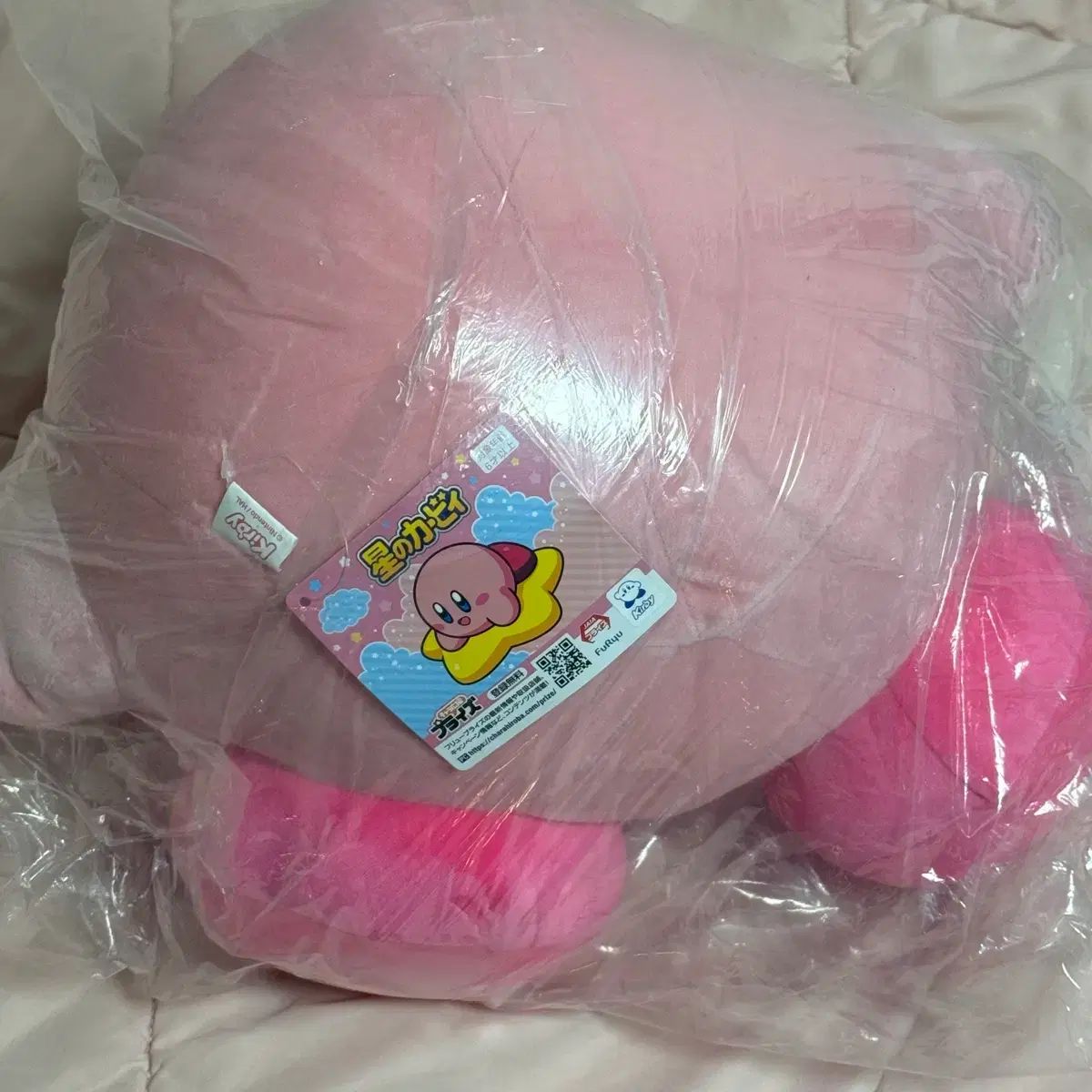 日本正規品 タグ付き オンライン 星のカービィ マシュマロ ぬいぐるみ