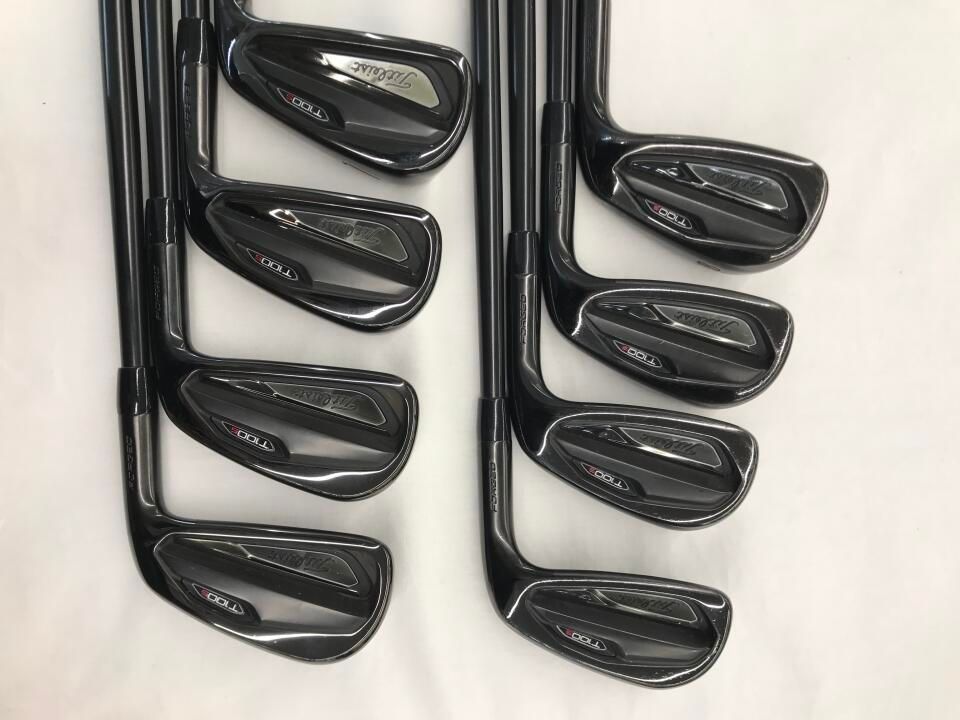 ダイナミックゴールド　105 S200 T100S 8本アイアンセット タイトリスト T100・S BLACK ﾀﾞｲﾅﾐｯｸｺﾞｰﾙﾄﾞ 105 ｵﾆｷｽ・ﾌﾞﾗｯｸ S200
