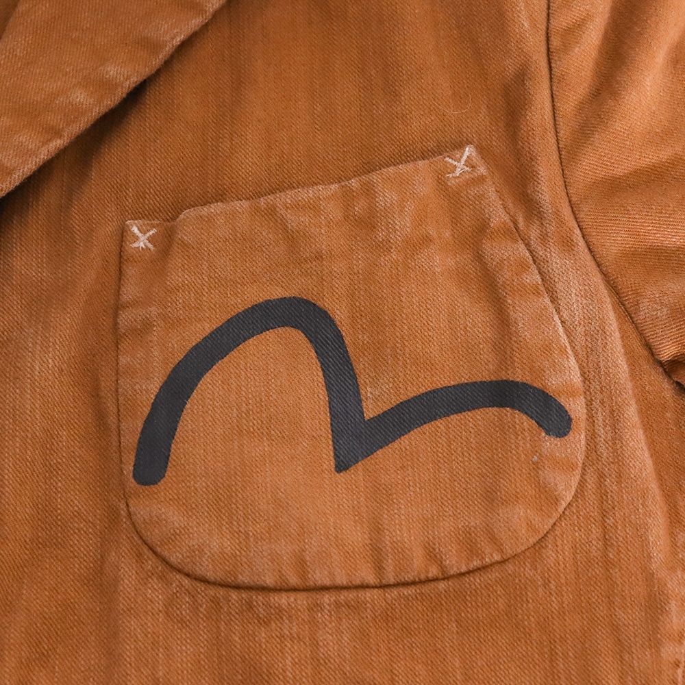 YAMANE EVISU テーラードジャケット サイズ38 ブラウン - メルカリ