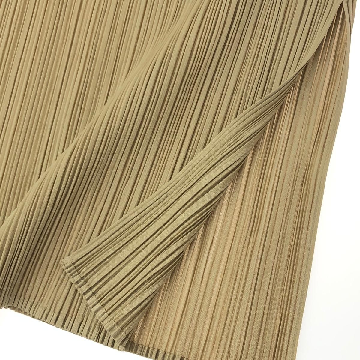 PLEATS PLEASE プリーツプリーズ ロングワンピース サイズ:2 スタンド