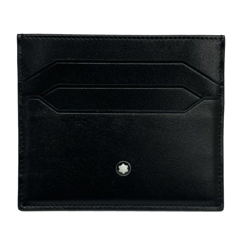 MONT BLANC モンブラン 6 cc マイスターシュテュック レザー カードホルダー PIX ブラック ボールペン セット 137793 本革 メンズ レディース MEISTERSTUCK カードケース 名刺入れ ツイスト式BP 並輸入品