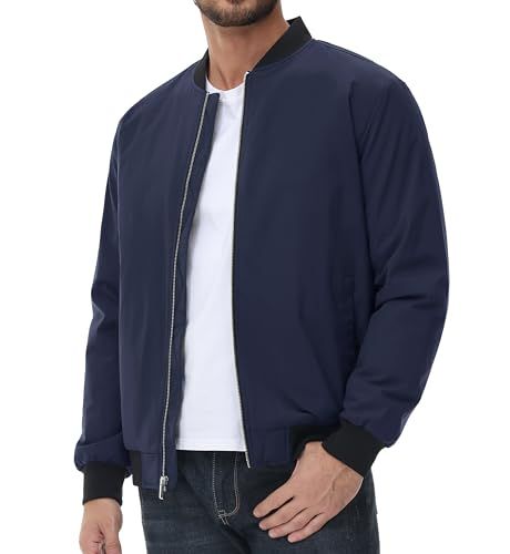 ジャケット メンズ 冬 バイク ジャンパー 作業着 防寒 ブルゾン パイロット 登山 中綿入れ 秋 カジュアル スタジャン 防風 アウター 仕事着 彡 2 ef 8 aca 7