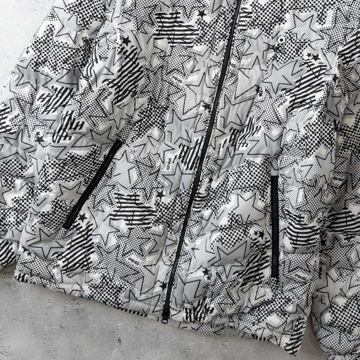 極美品 PING GOLF ピン ゴルフ ストレッチ 中綿 ジャケット ブルゾン