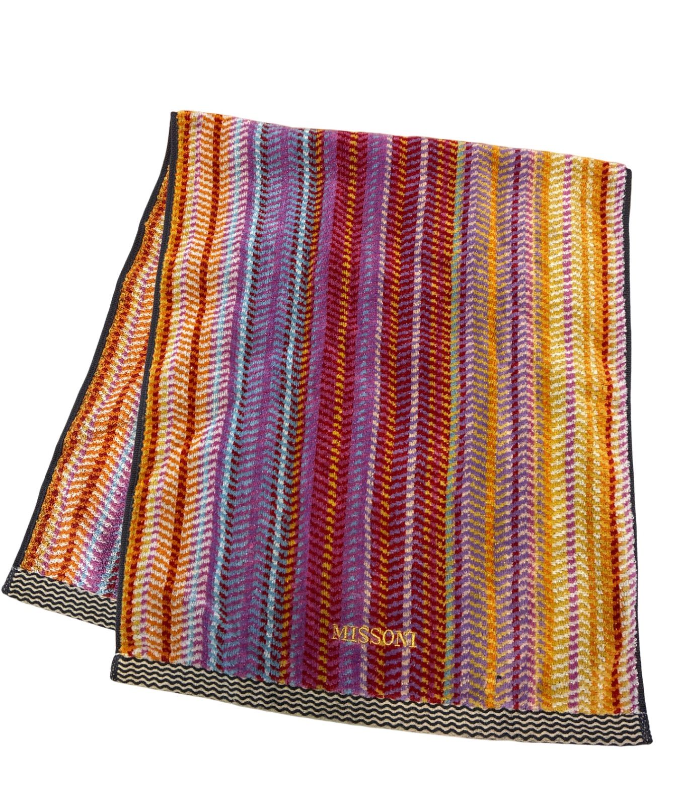 Z1725【美品】 MISSONI ミッソーニ フェイスタオル、ミニポーチセット