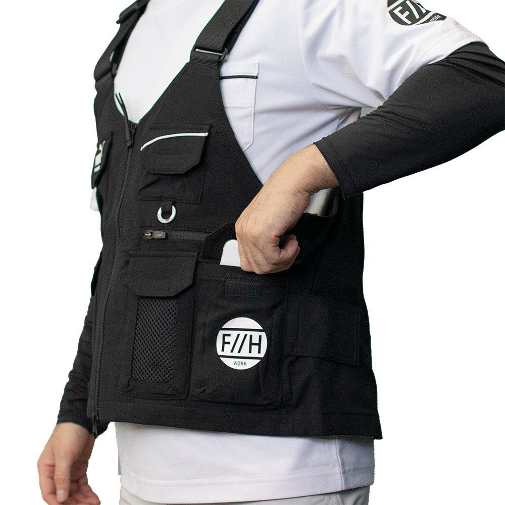 店頭展示品】PUMA.AT WORK. x ヒロミ PW-3012G ワークベスト 限定 作業