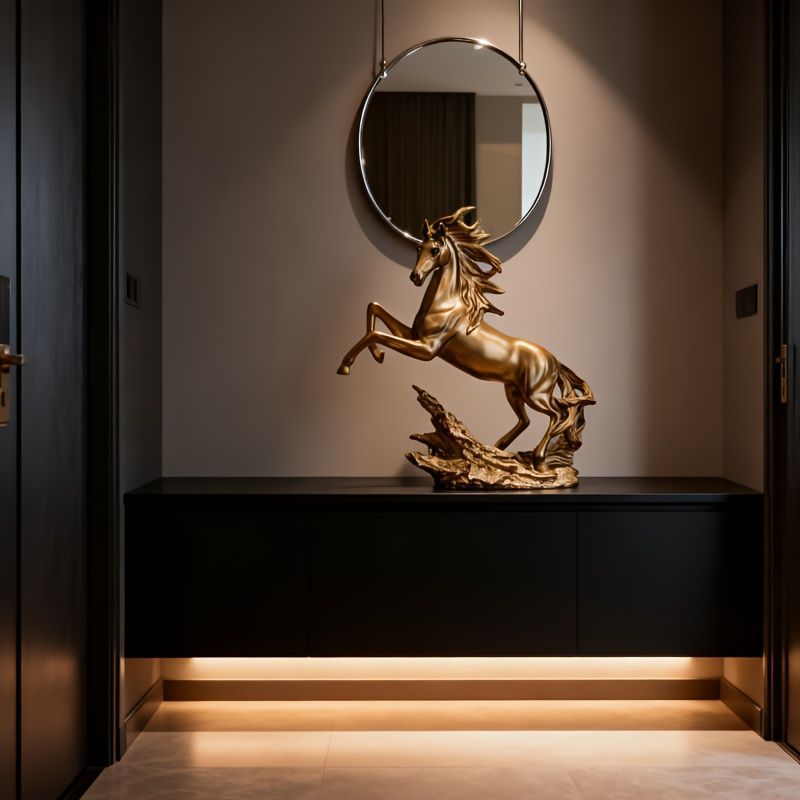 ゴールドの馬 うま