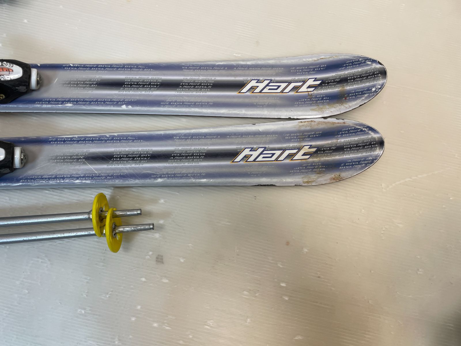 ◇ ej様 Jr スキー セット Hart DIVA 118 cm - メルカリ