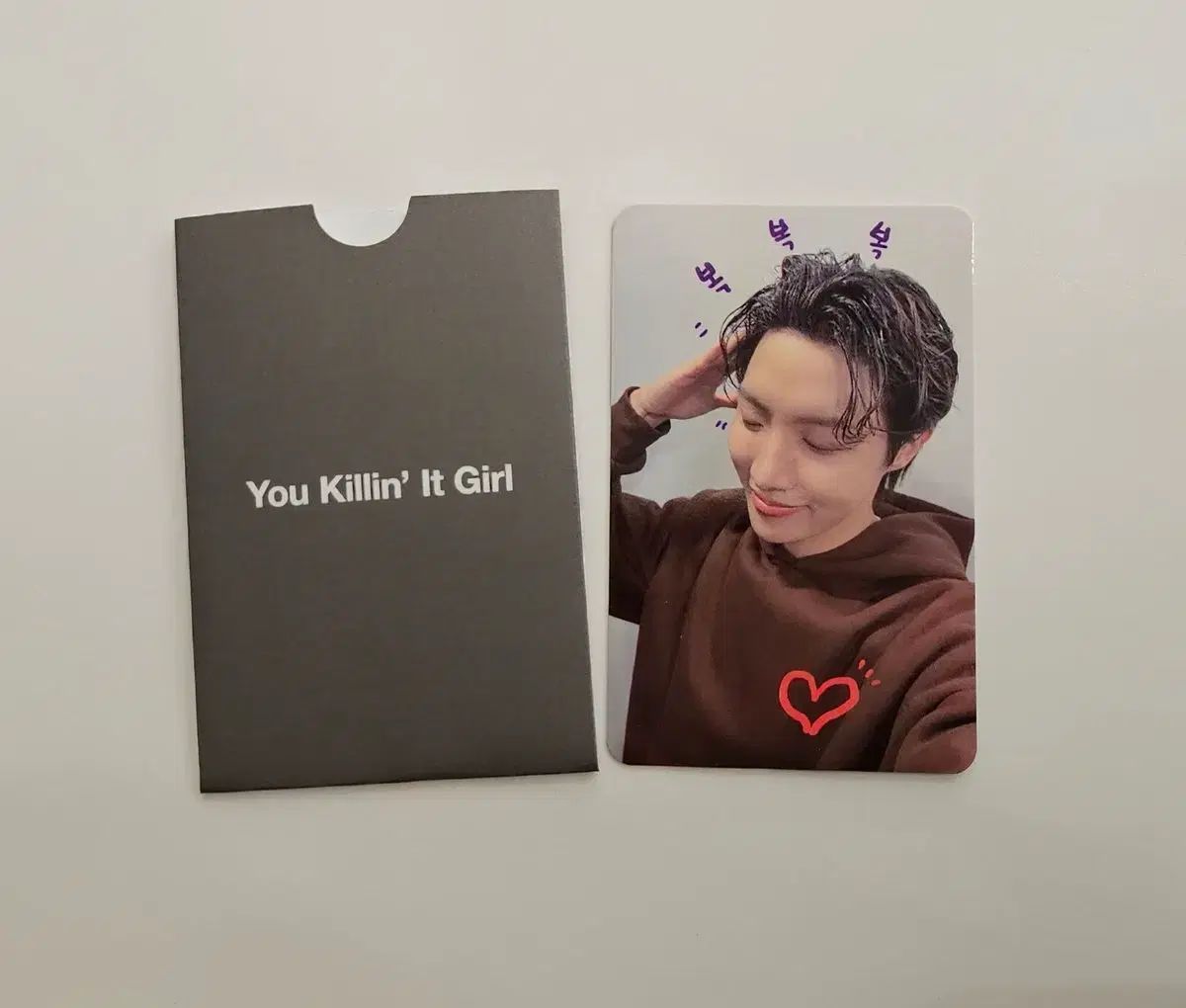 防弾 bts ジェイホープ killin it girl 킬린잇걸 イベント トレカ