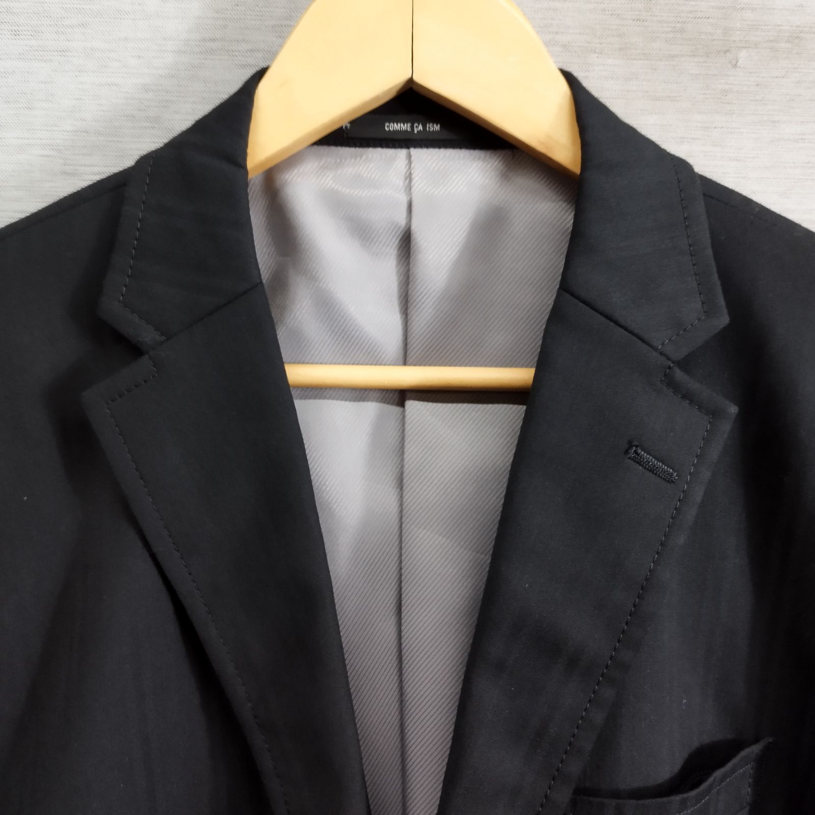 COMME CA ISM コムサイズム スーツ セットアップ 上下 テーラード
