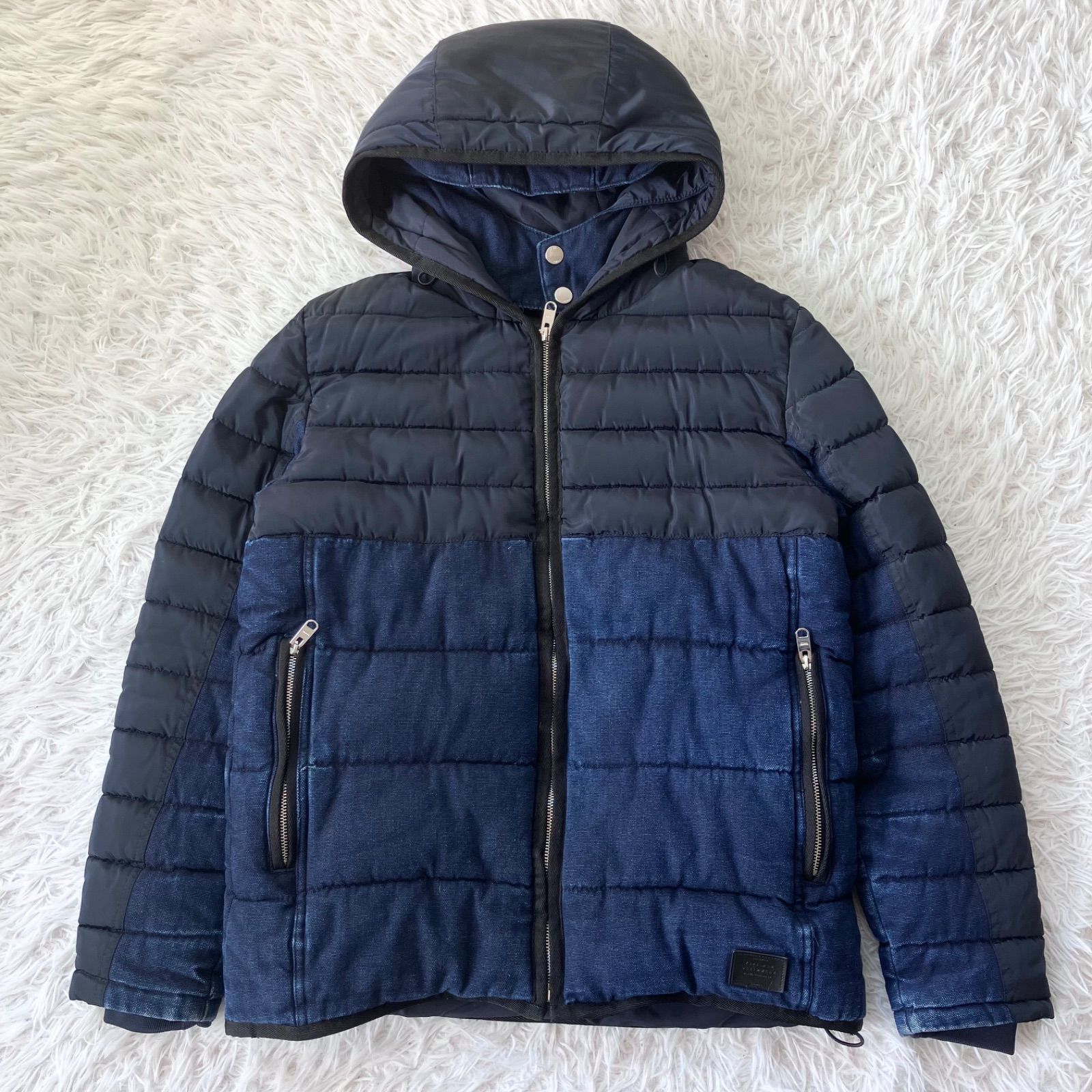 ZARA ザラ デニム 中綿ジャケット デニム ジャケット アウター 古着 