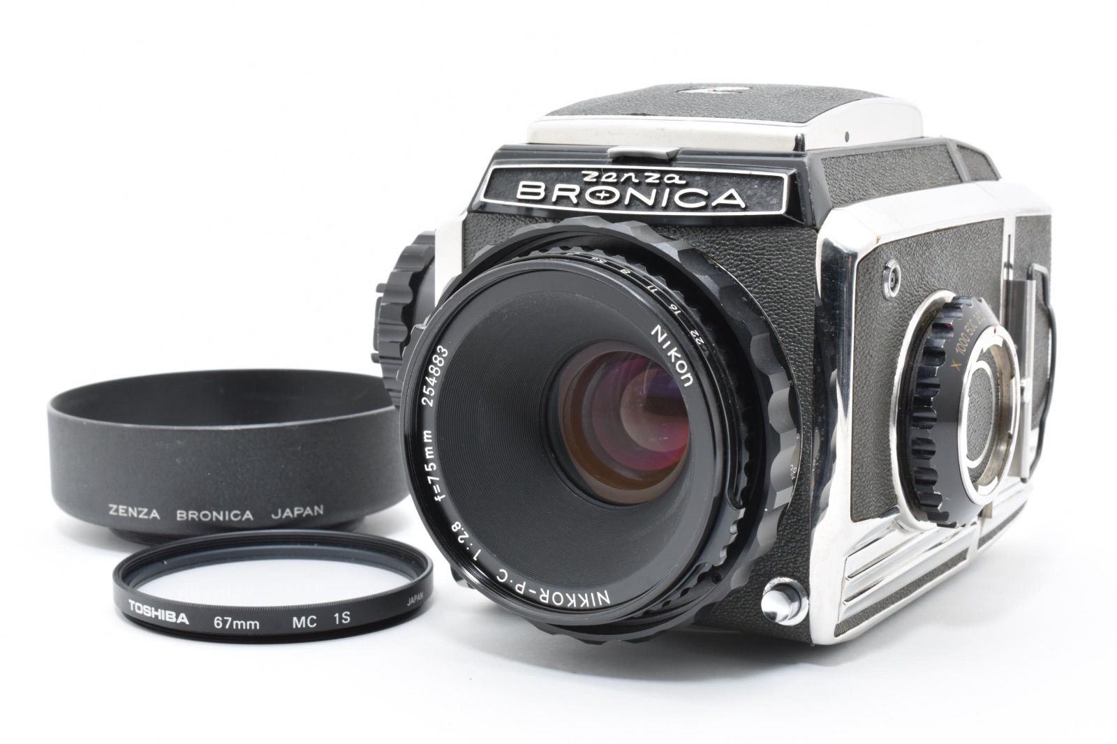 ◇◇ 完動美品 ゼンザ ブロニカ Zenza Bronica S2 A S2A Nikkor P C