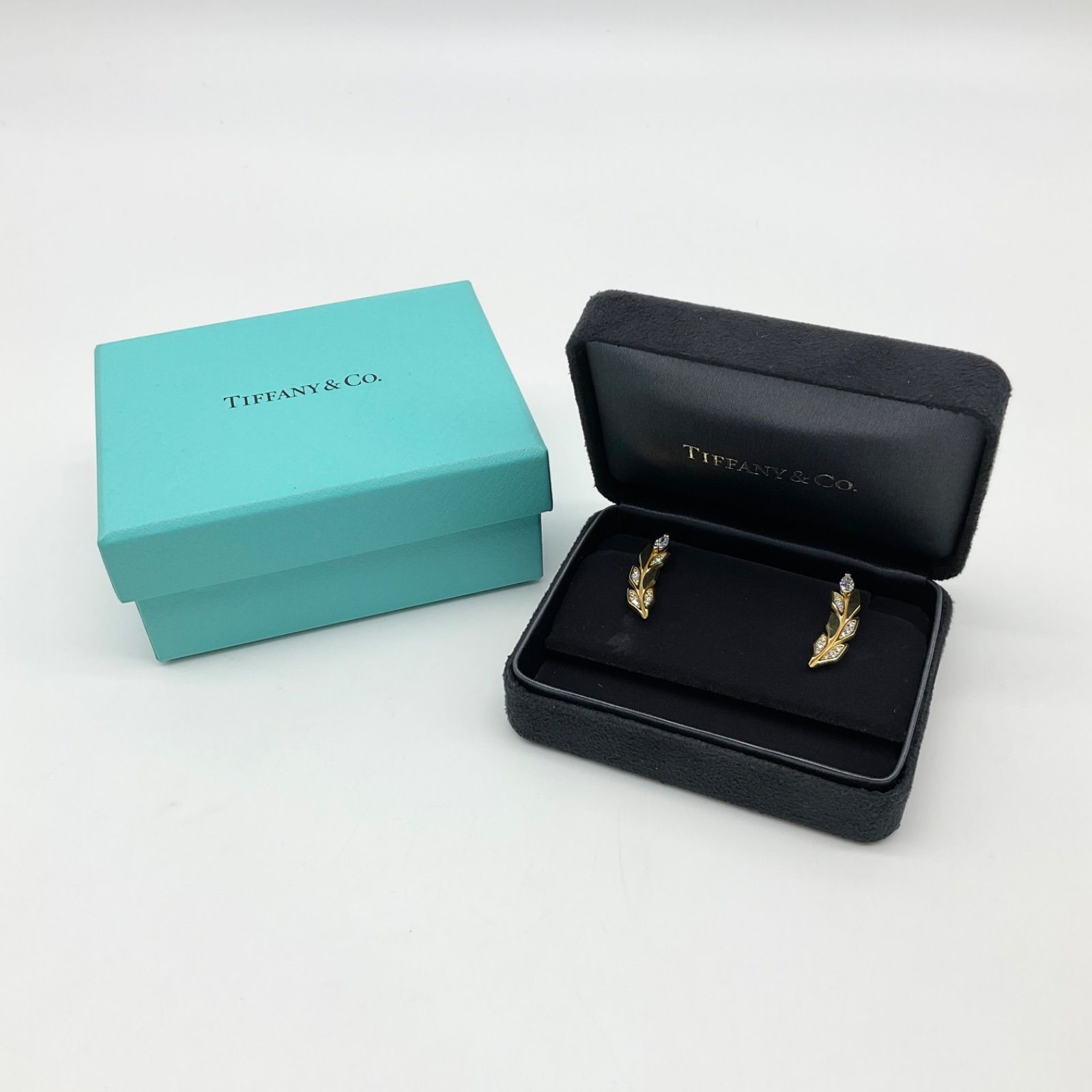 ○TIFFANY&CO. ティファニー ビクトリア ヴァイン クライマー ピアス 