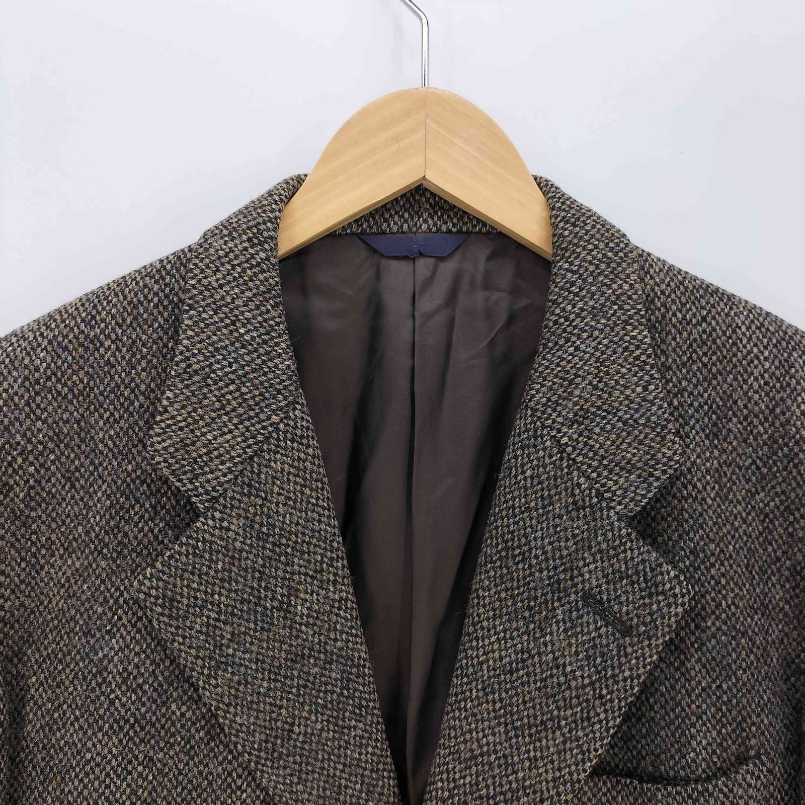 ケントアンドカーウェン KENT＆CURWEN 日本製 HARRIS TWEED クルミ