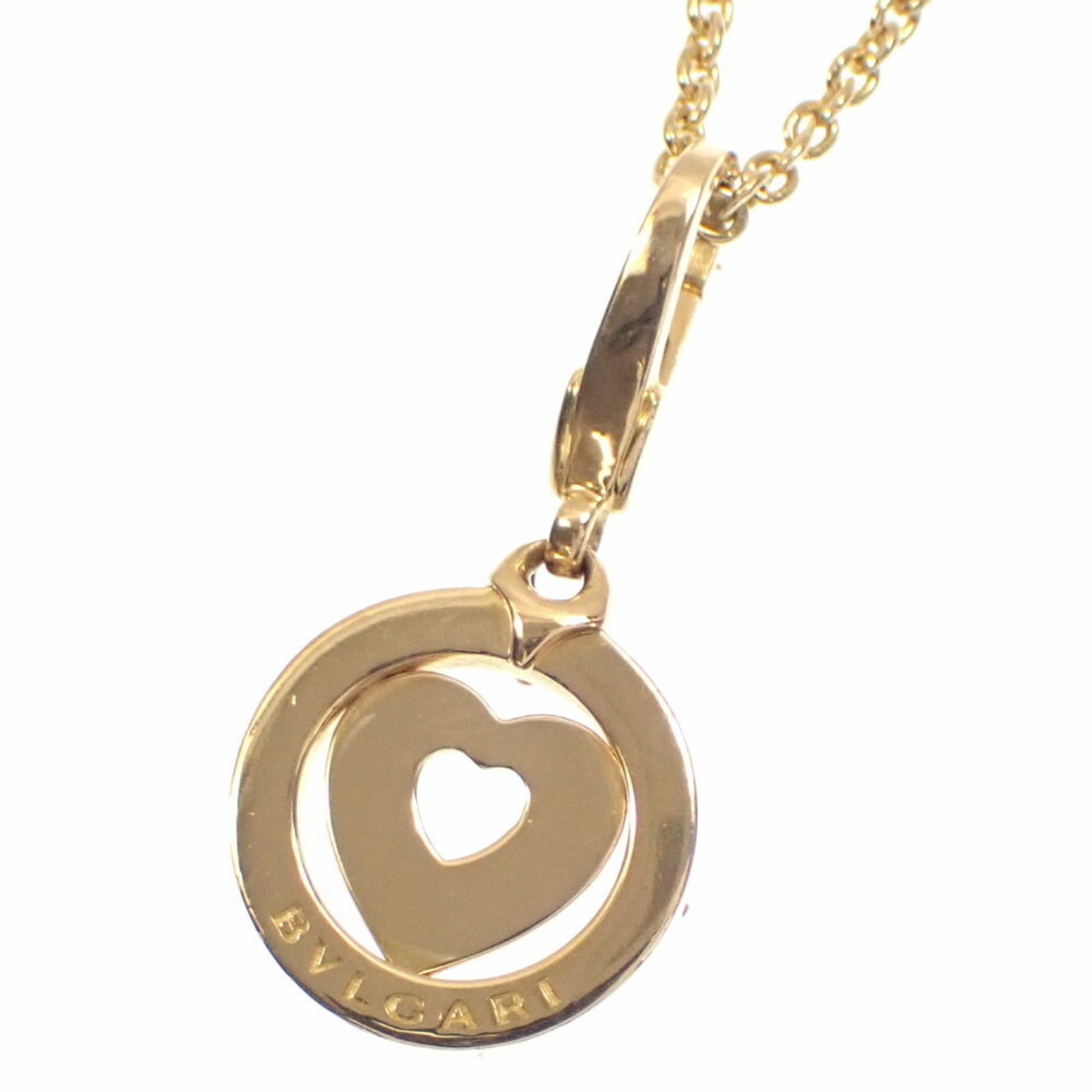 ブルガリ(Bvlgari) ブルガリ トンドハート ネックレス レディース