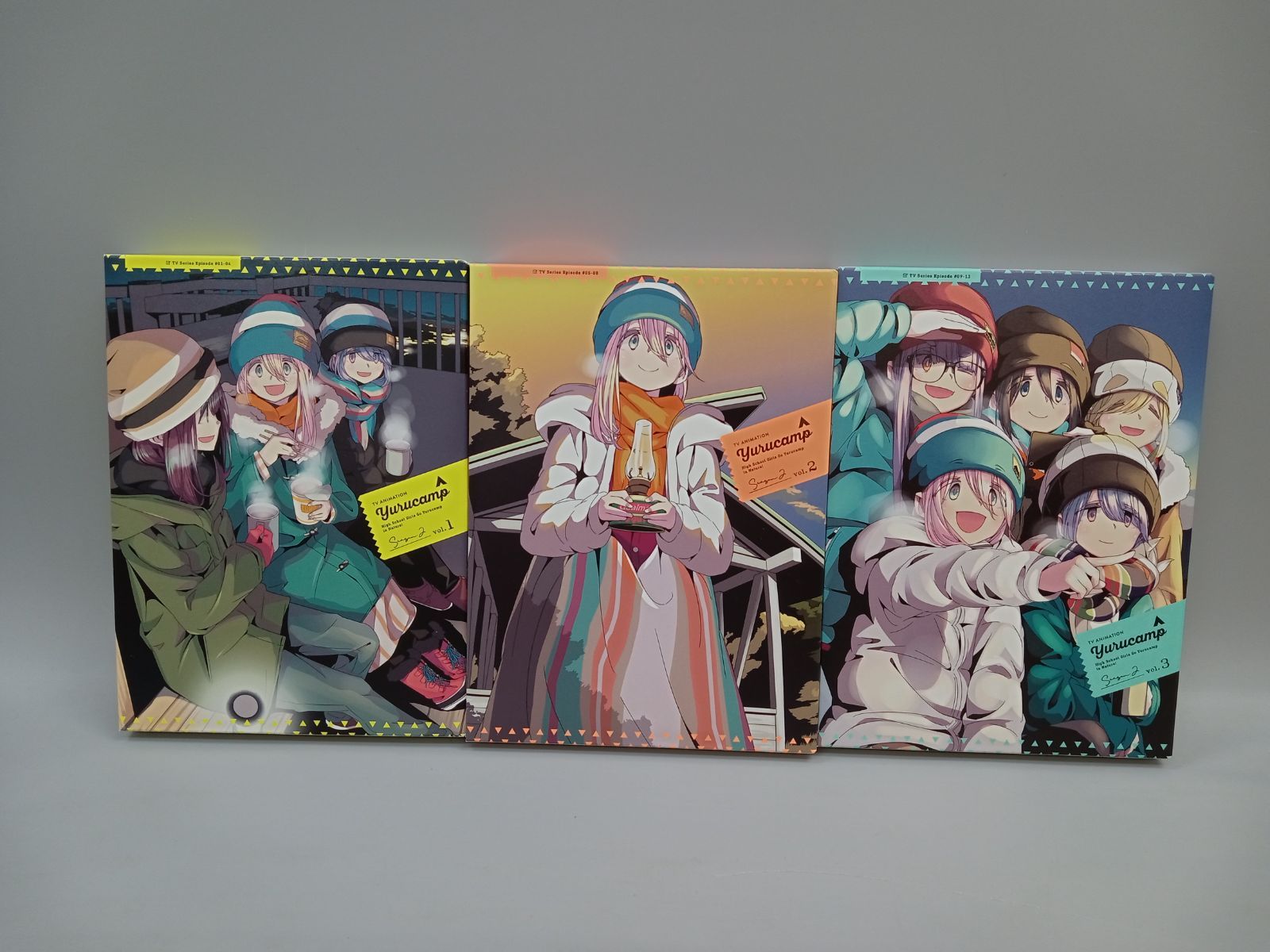 ゆるキャン△ SEASON2 初回生産限定盤 vol.1～3セット Blu-ray [DD1243