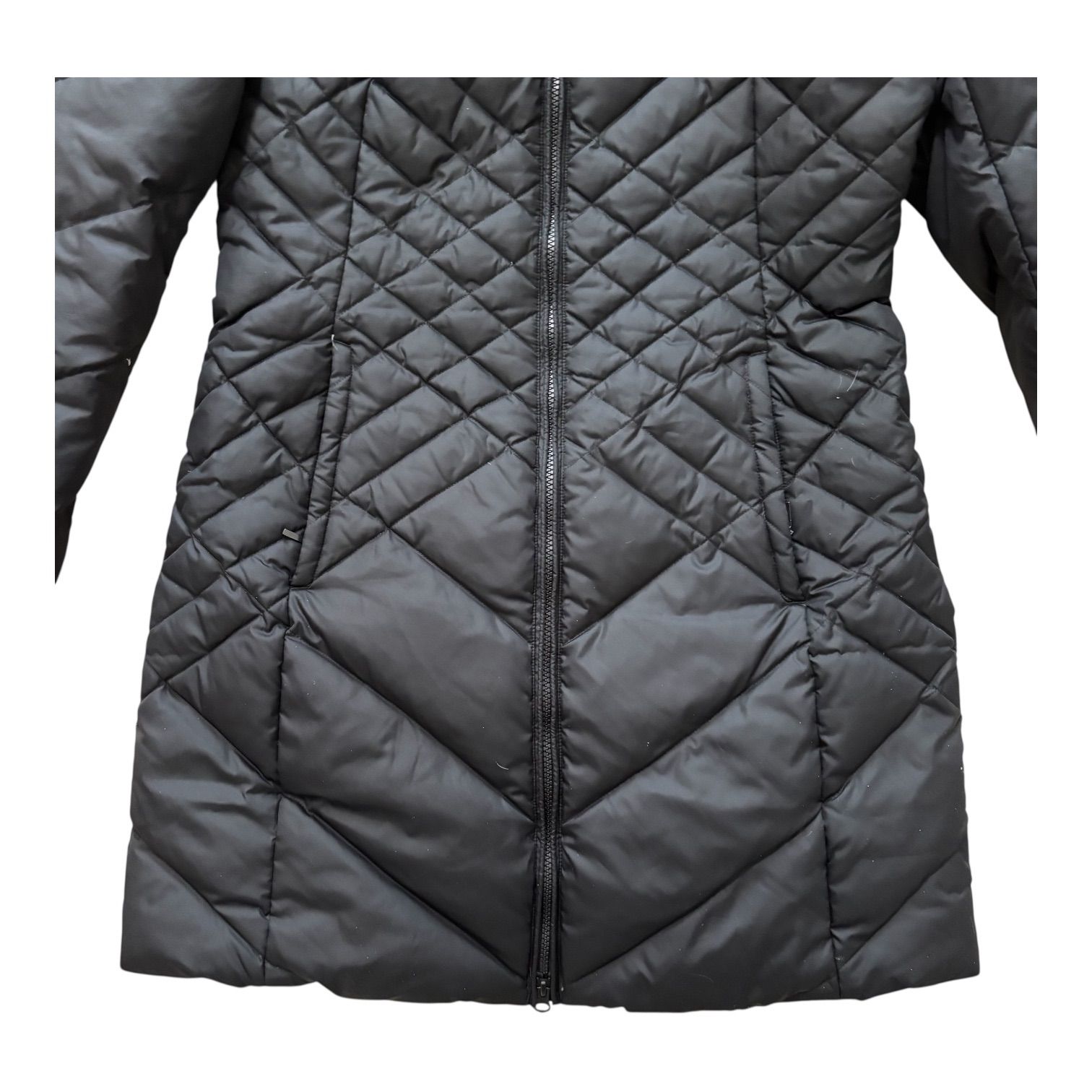 Eddie Bauer エディーバウアー ダウンコート ミドル丈 ブラック