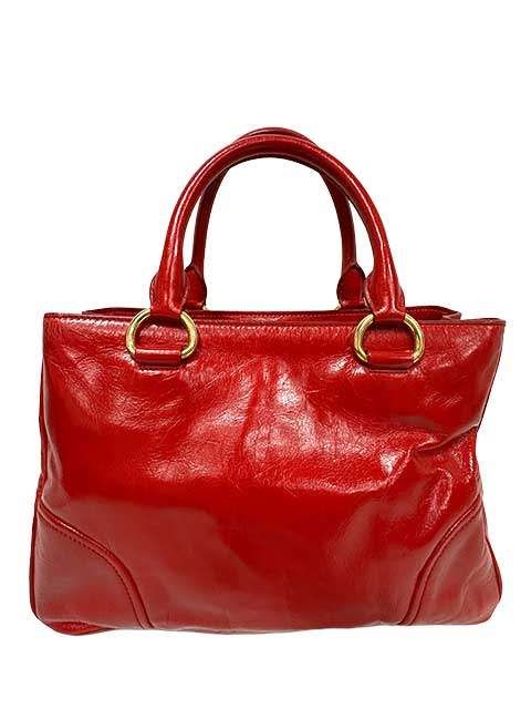 中古】 miumiu ミュウミュウ バッグ 2WAY ショルダー RN1128 ROSSO
