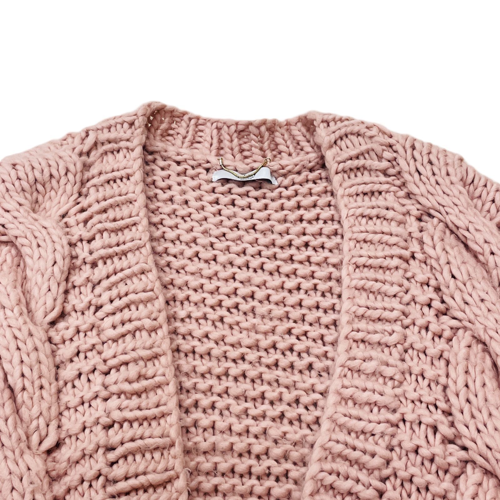 eimy istoire エイミーイストワール カラーバンドニットカーディガン F