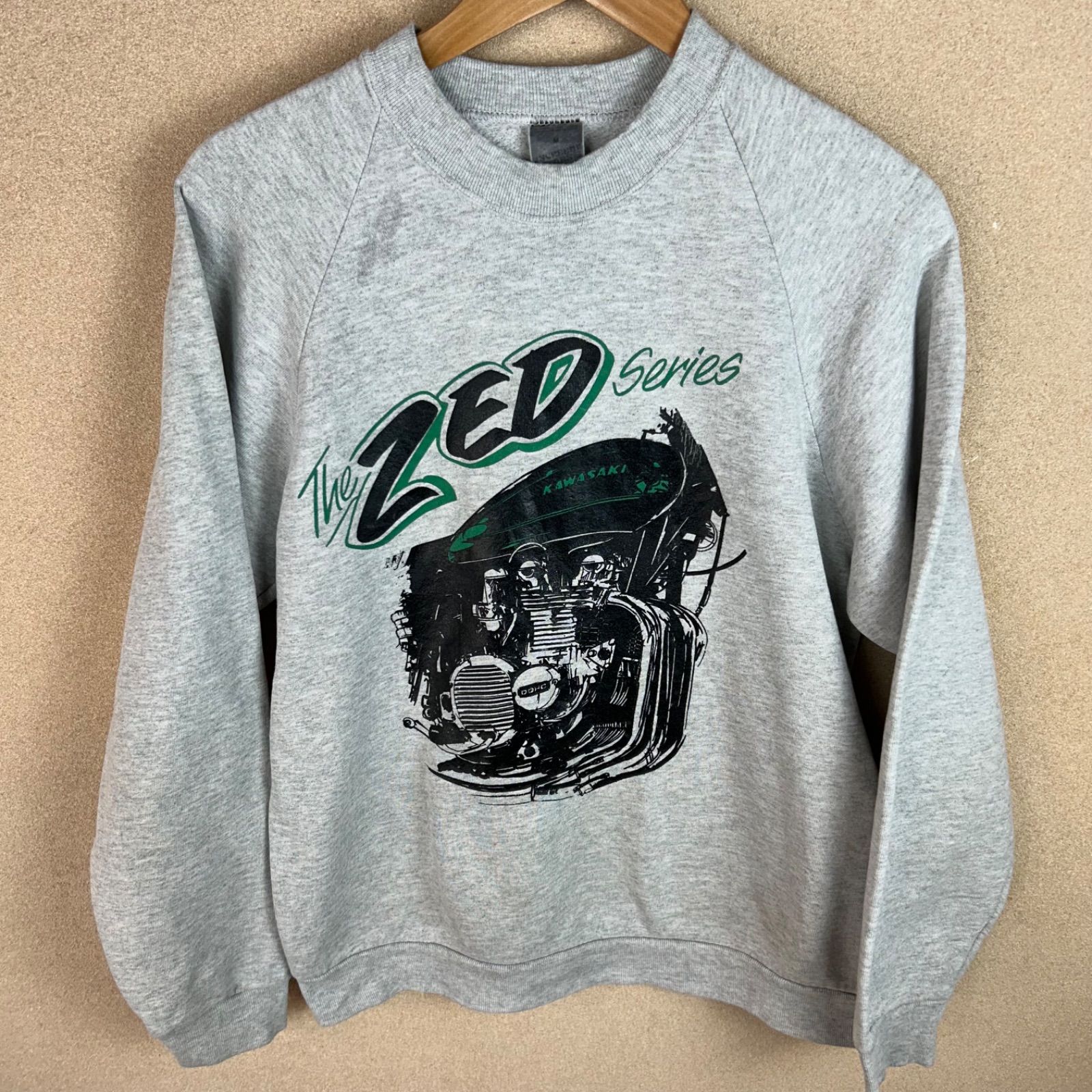 ミャアさま専用です。 KAWASAKI THE ZED series スウェット Mサイズ グレー カワサキ - メルカリ