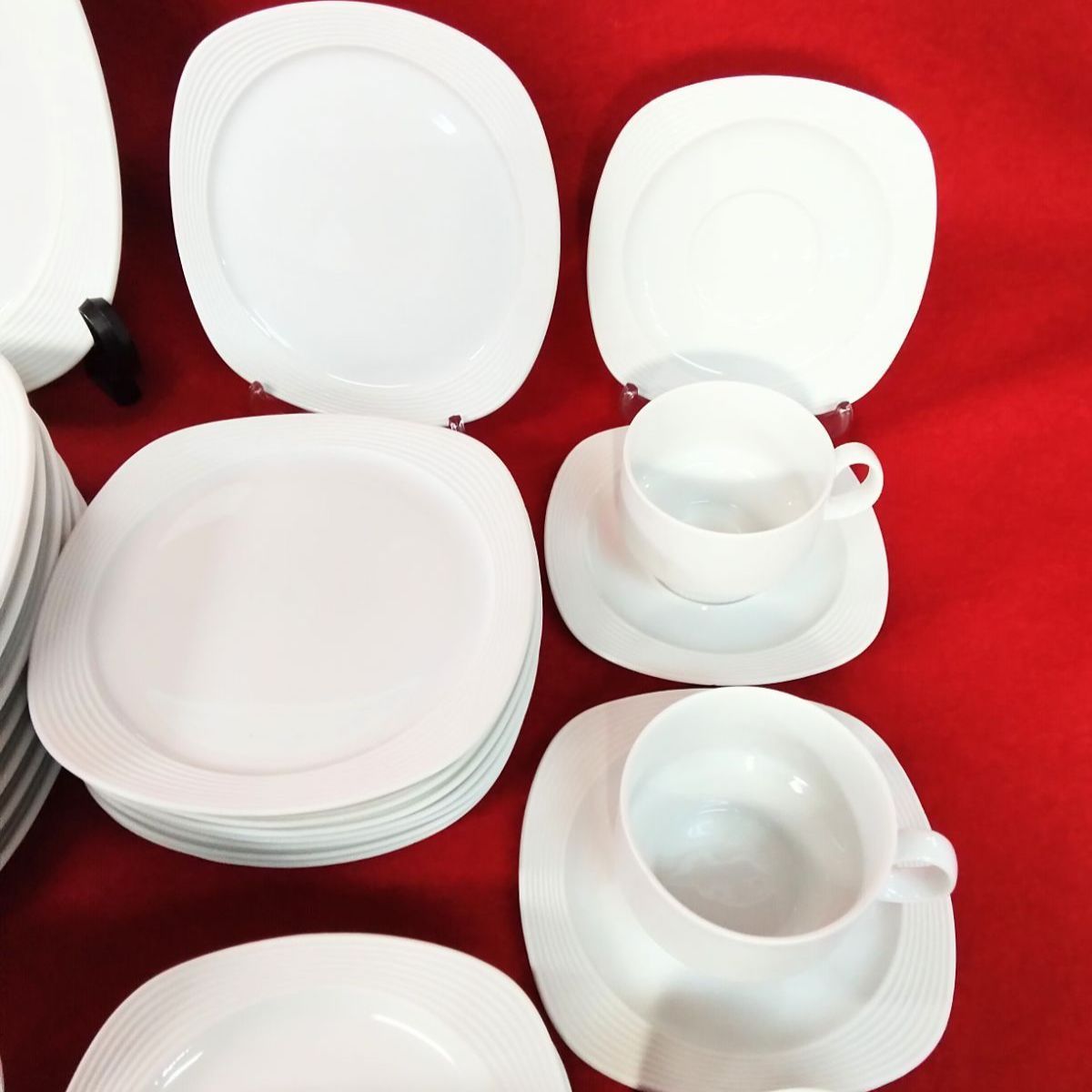 希少】Arzberg（アルツベルグ）ドイツ製 白磁 食器 36点セット カップ