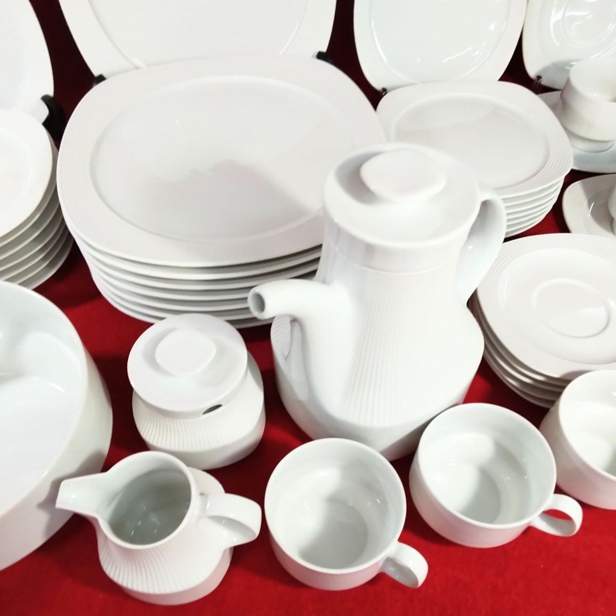 希少】Arzberg（アルツベルグ）ドイツ製 白磁 食器 36点セット カップ