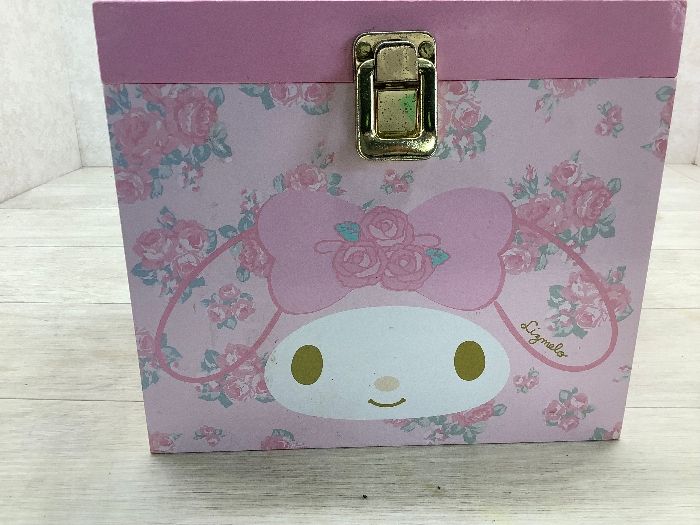 A8 マイメロディ メイクボックス 平成レトロ ジュエリーボックス 中古