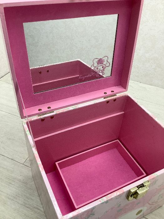 A8 マイメロディ メイクボックス 平成レトロ ジュエリーボックス 中古