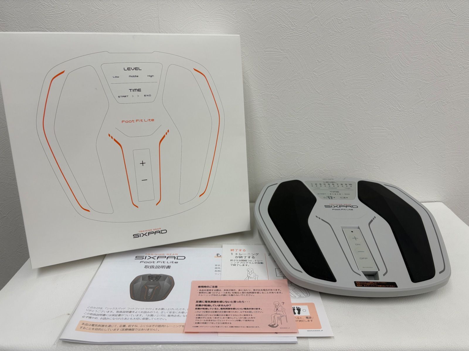 SIXPADシックスパッド フットフィットライトSE-AH14A ライトグレー