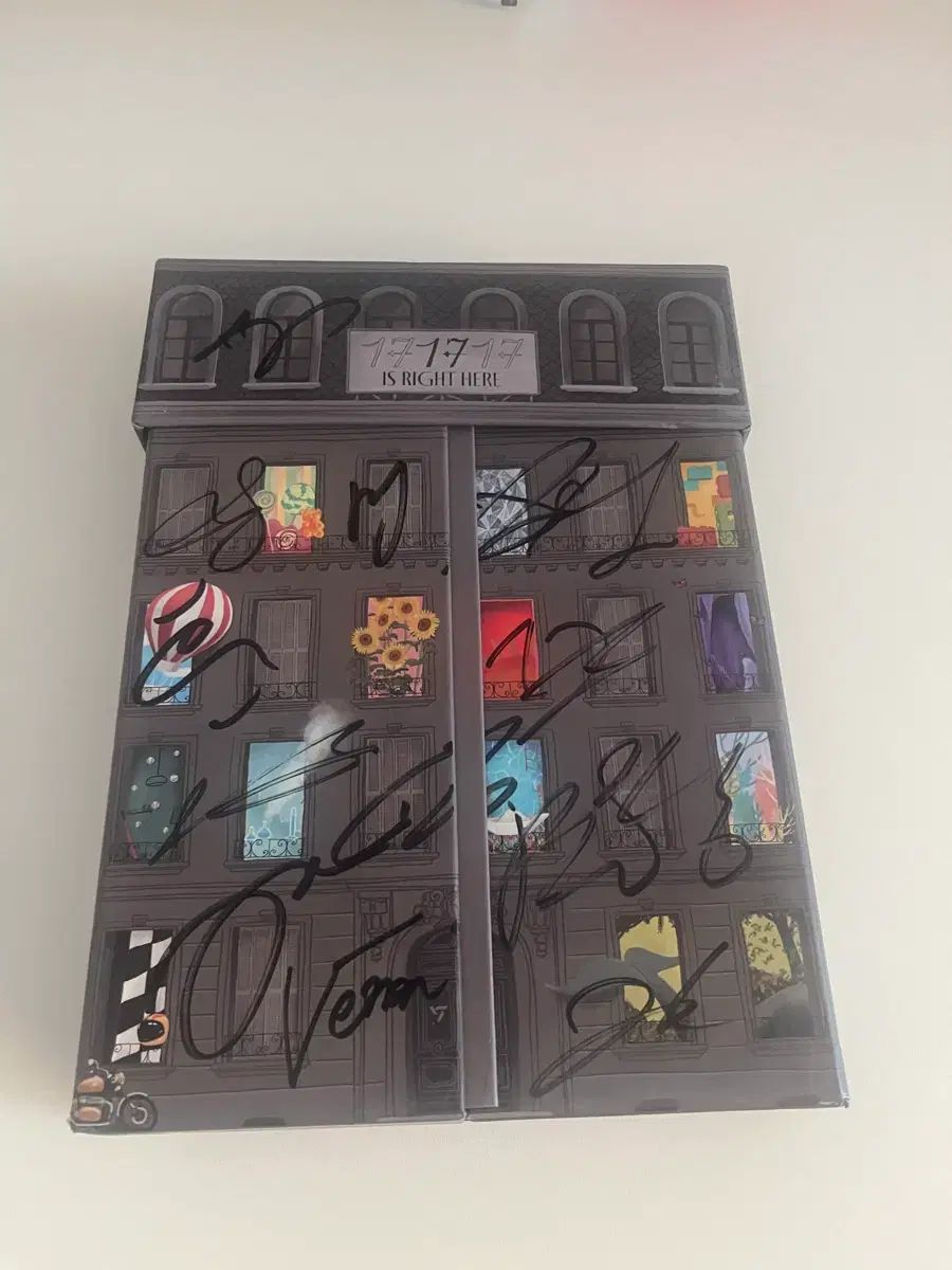 SEVENTEEN セブンティーン セブチ サイン アルバム